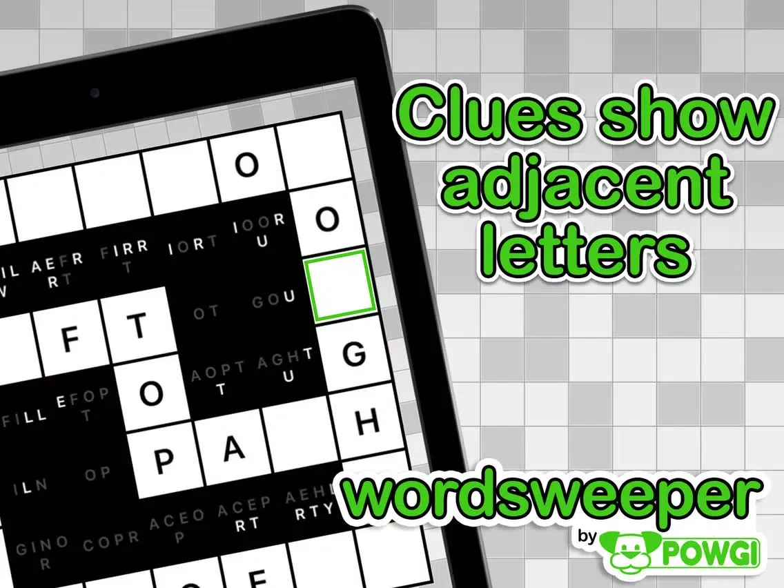 Wordsweeper by POWGI iPad  स्क्रीनशॉट