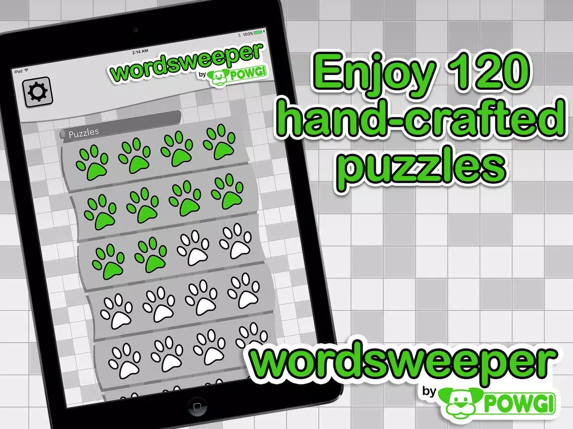 Wordsweeper by POWGI iPad  स्क्रीनशॉट