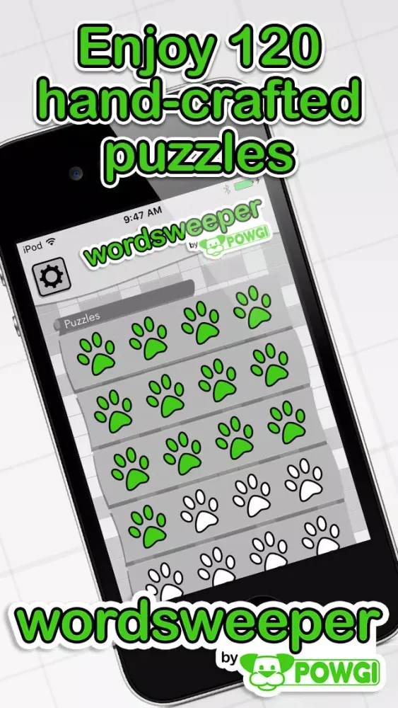 Wordsweeper by POWGI स्क्रीनशॉट