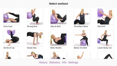 Capturas de pantalla de Training ball & exercise band