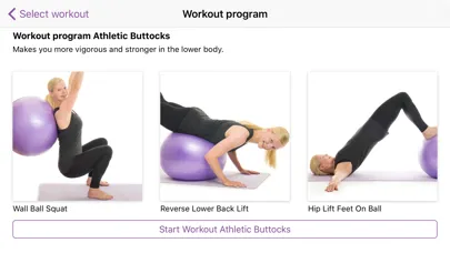 Capturas de pantalla de Training ball & exercise band