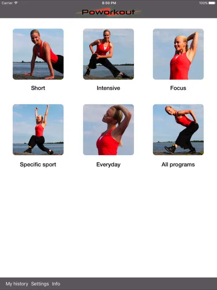 تصاویر Stretch by Poworkout iPad 
