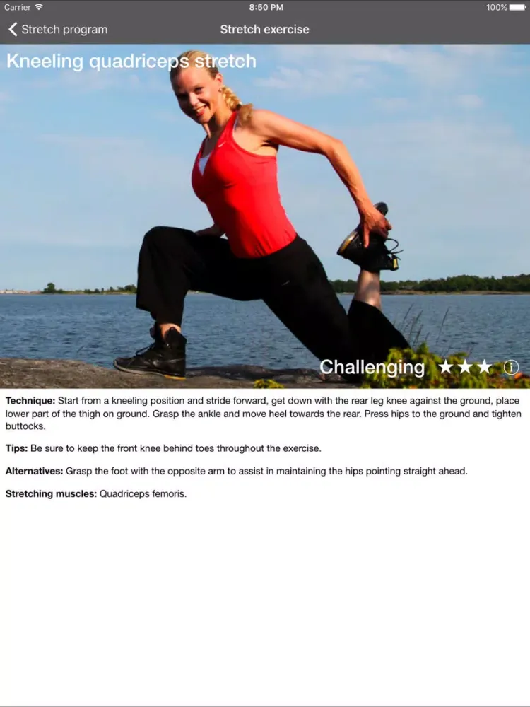 تصاویر Stretch by Poworkout iPad 
