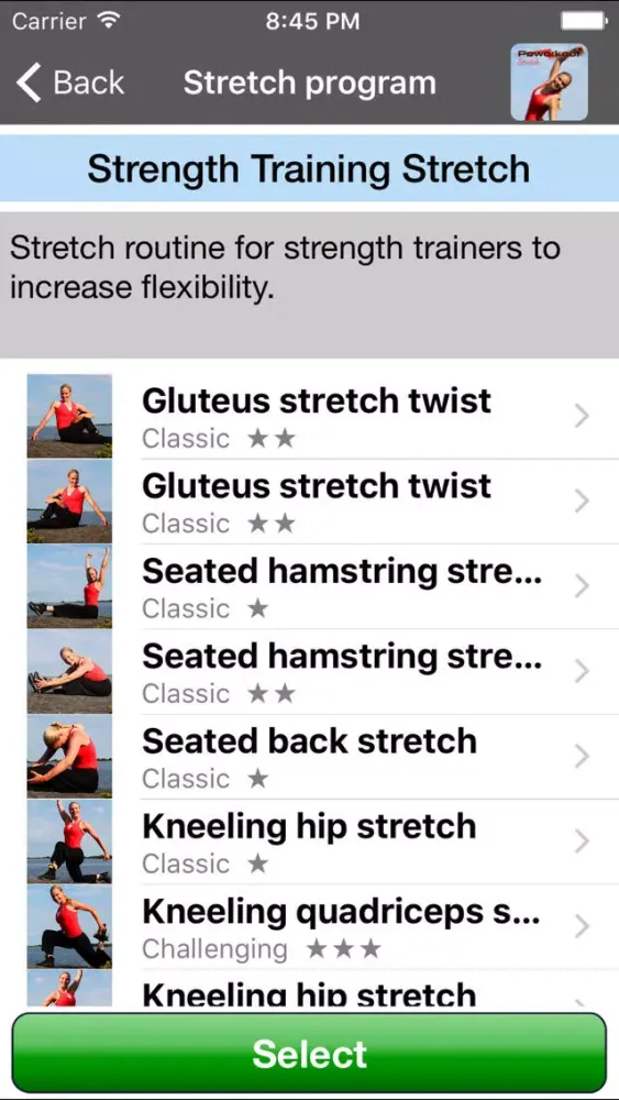 تصاویر Stretch by Poworkout