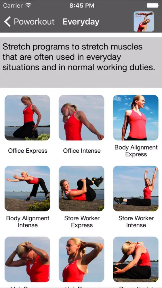 تصاویر Stretch by Poworkout