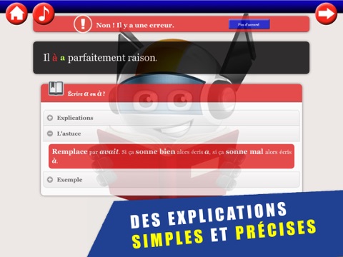 Orthographe - Francais CM1 & CM2 - ObjectifZeroFaute iPad  Ekran Görüntüleri