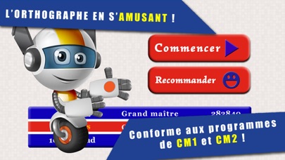 Orthographe - Francais CM1 & CM2 - ObjectifZeroFaute Ekran Görüntüleri