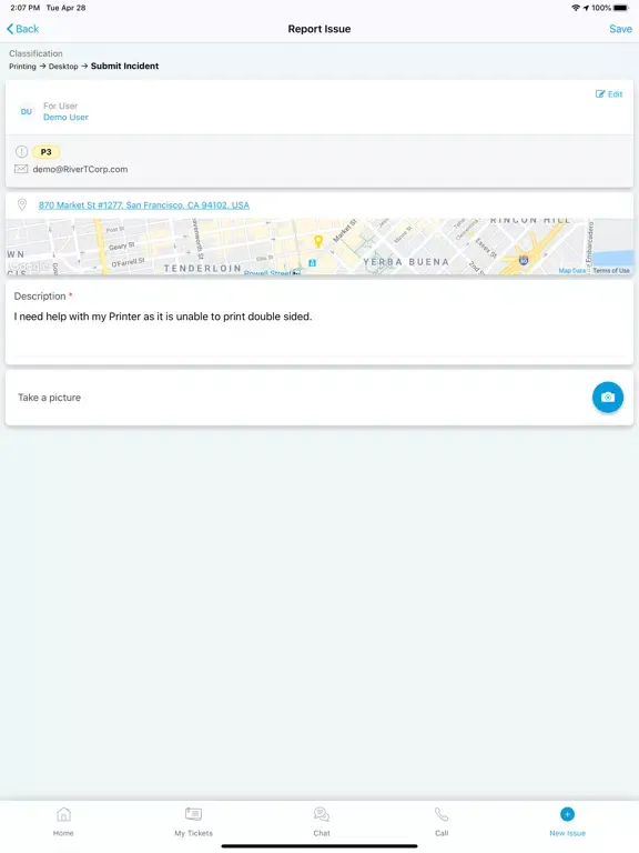 Requester - Smart Services iPad 應用截圖