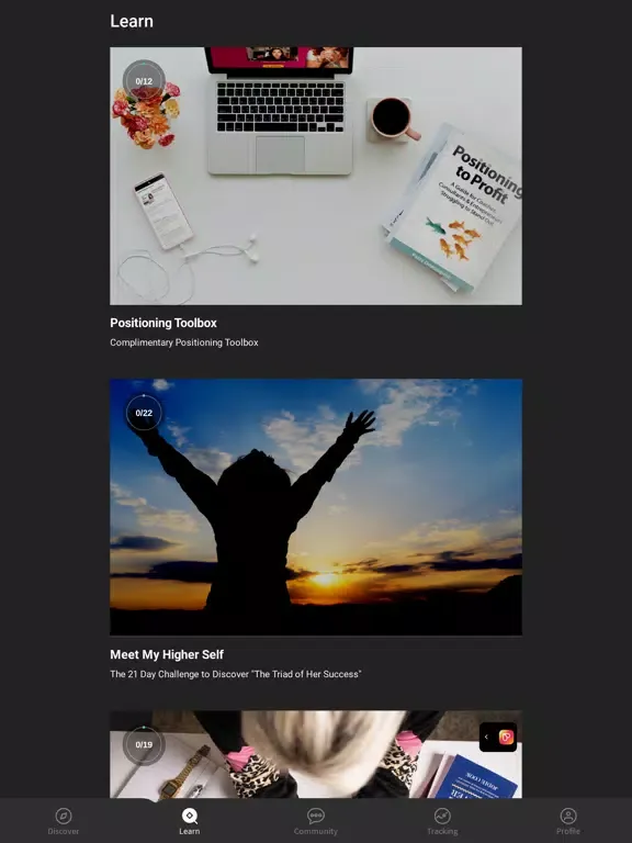 Positioning Club iPad 應用截圖