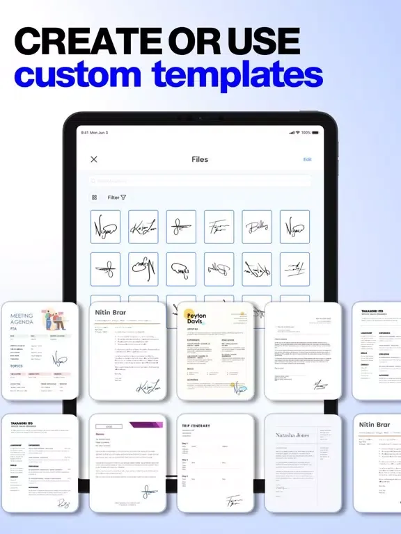 Zrzuty ekranu Sign Docs - eSign Form Filler iPad 