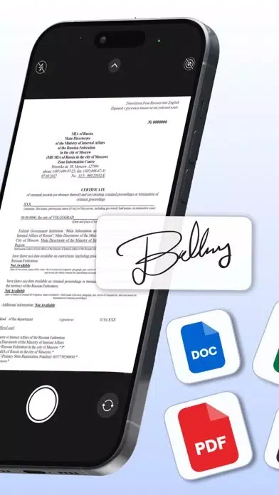 Zrzuty ekranu Sign Docs - eSign Form Filler