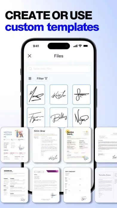 Zrzuty ekranu Sign Docs - eSign Form Filler
