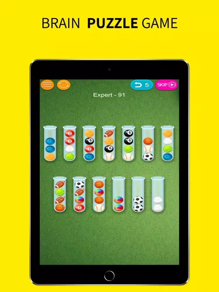 Скриншоты Ball Sort Puzzle - Bubble Sort iPad 