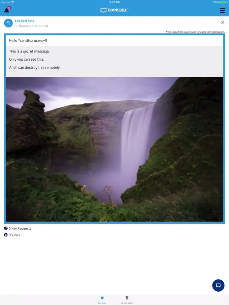 Screenshot di TransBox - trial version iPad 
