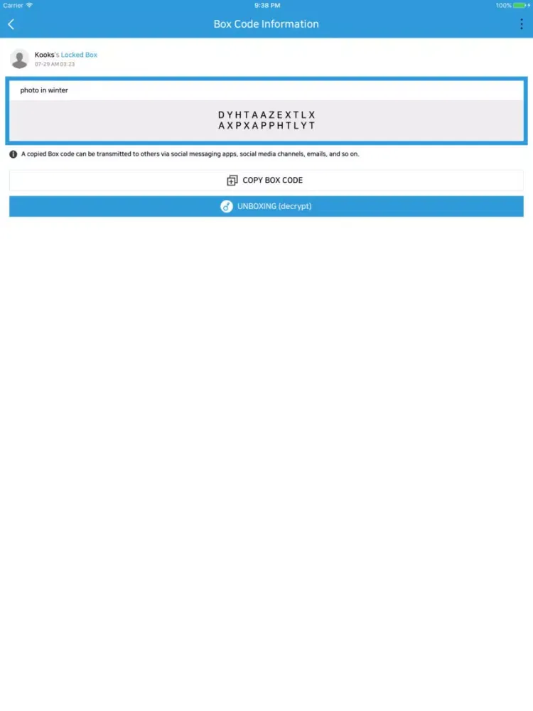 Screenshot di TransBox - trial version iPad 