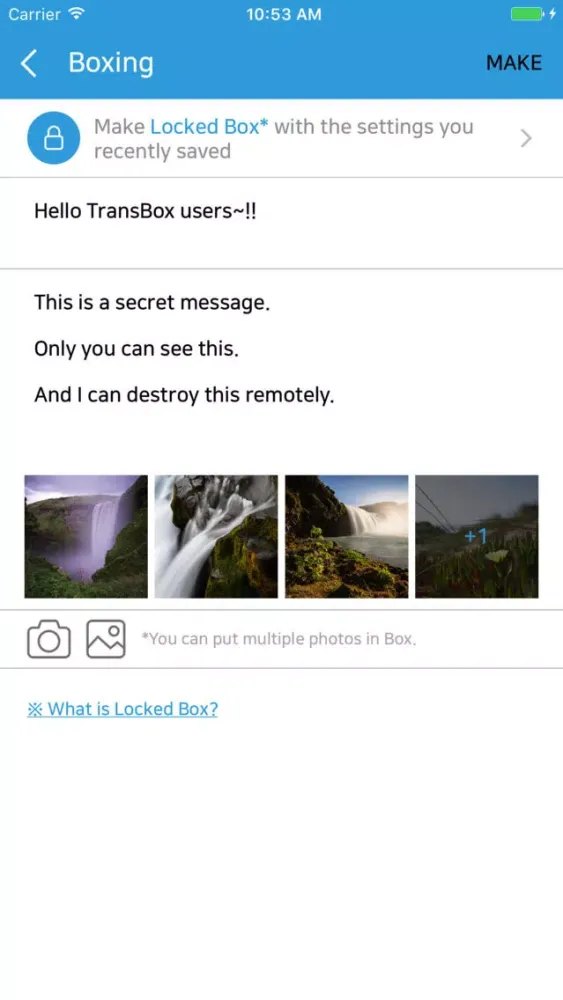 Screenshot di TransBox - trial version