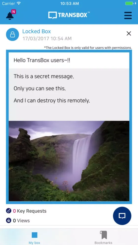 Screenshot di TransBox - trial version