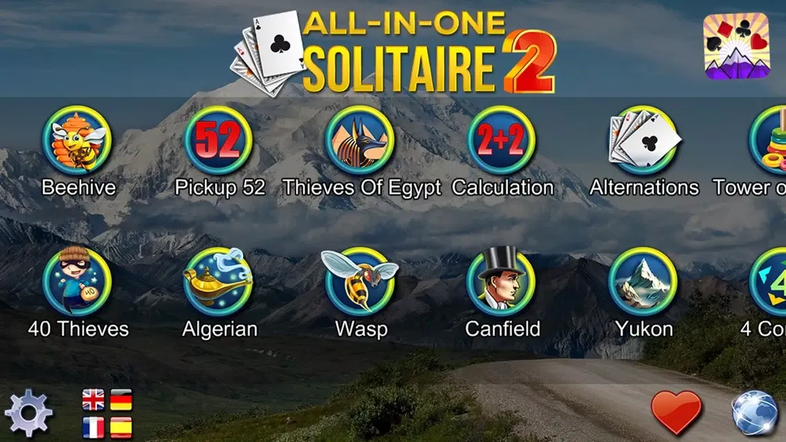 ภาพหน้าจอของ All-in-One Solitaire 2 Pro