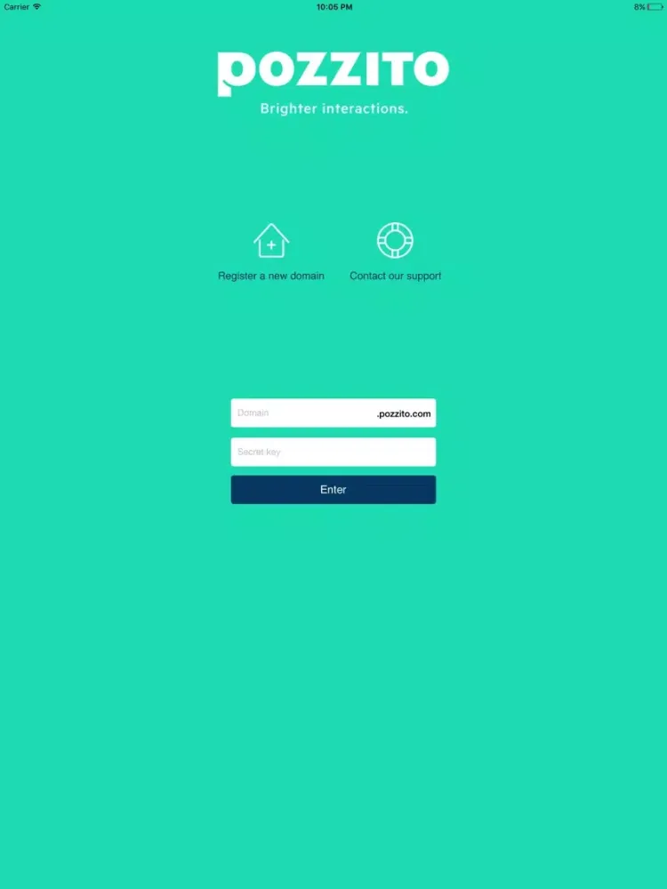 Pozzito Client iPad  سکرین شاٹس