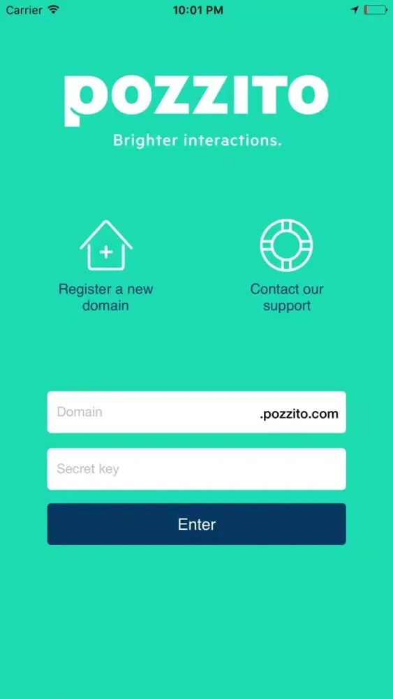 Pozzito Client سکرین شاٹس