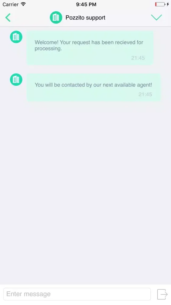 Pozzito Client سکرین شاٹس