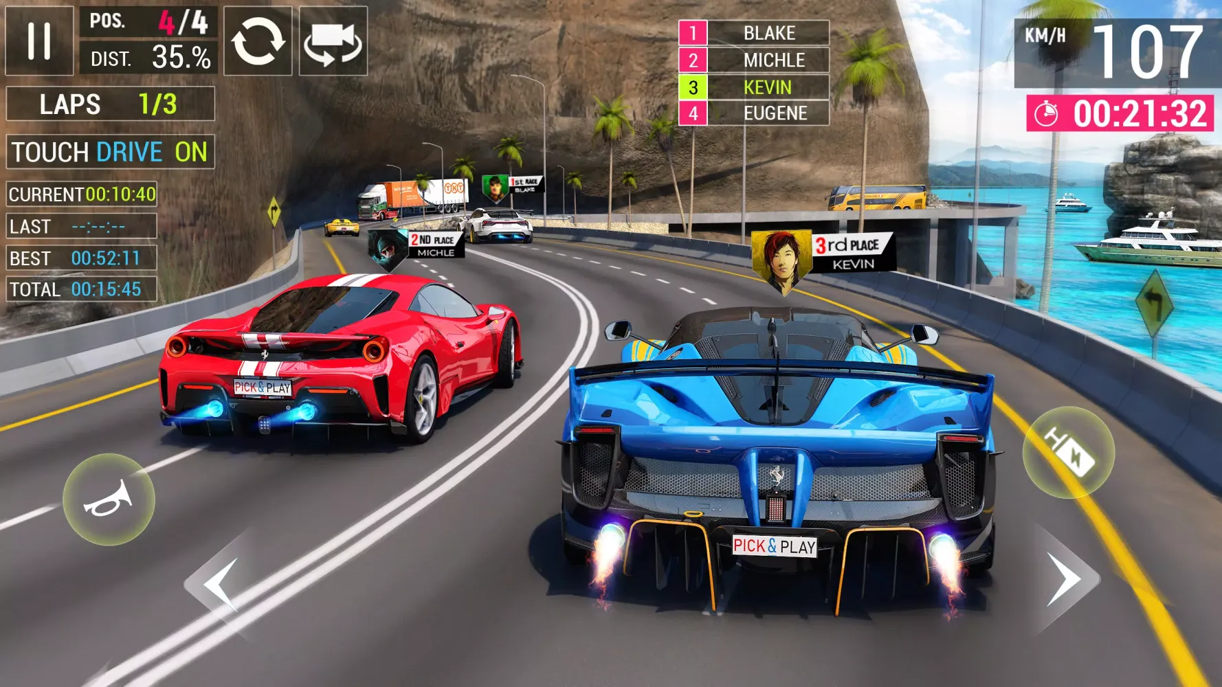 تصاویر Circuit Car Racing Game