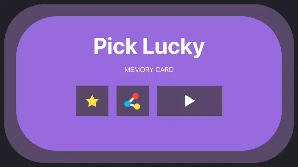 ภาพหน้าจอของ Pick Lucky - Funny card