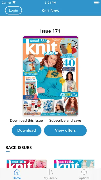 Zrzuty ekranu Knit Now Magazine