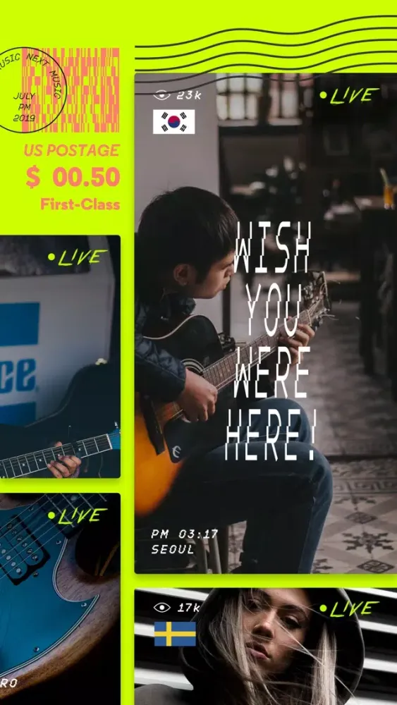 Capturas de tela do NEXT Music ™