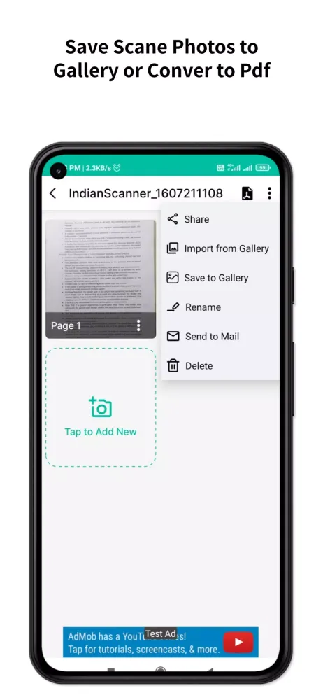 Screenshot di Indian Scanner