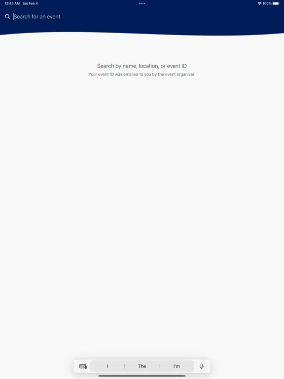 Pacific Premier Bank Events iPad  स्क्रीनशॉट
