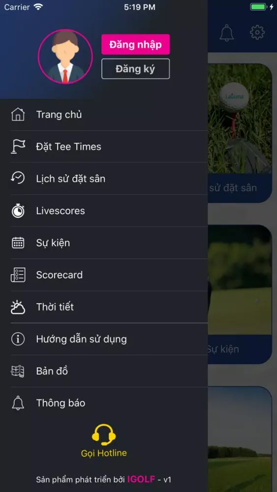 Скриншоты Lang Co iGOLF