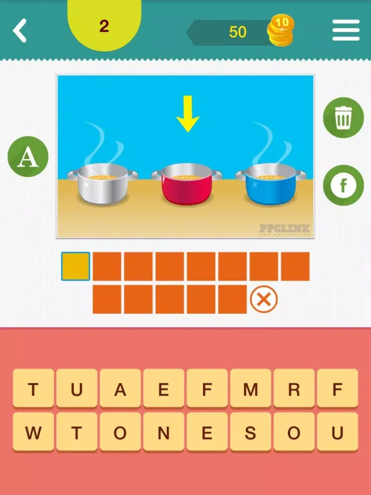 Screenshot di Word & Idiom Quiz - Word search through fun and challenging pictures iPad