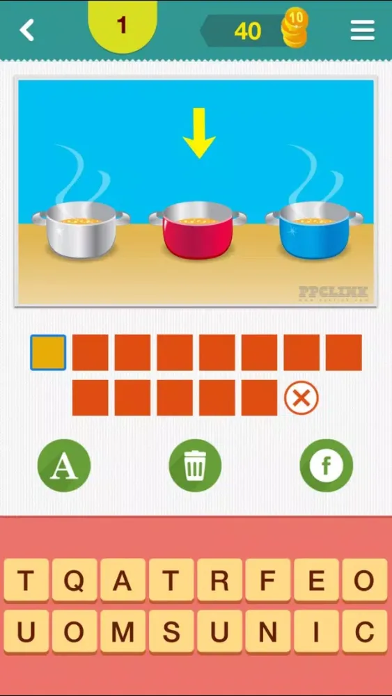 Screenshot di Word & Idiom Quiz - Word search through fun and challenging pictures