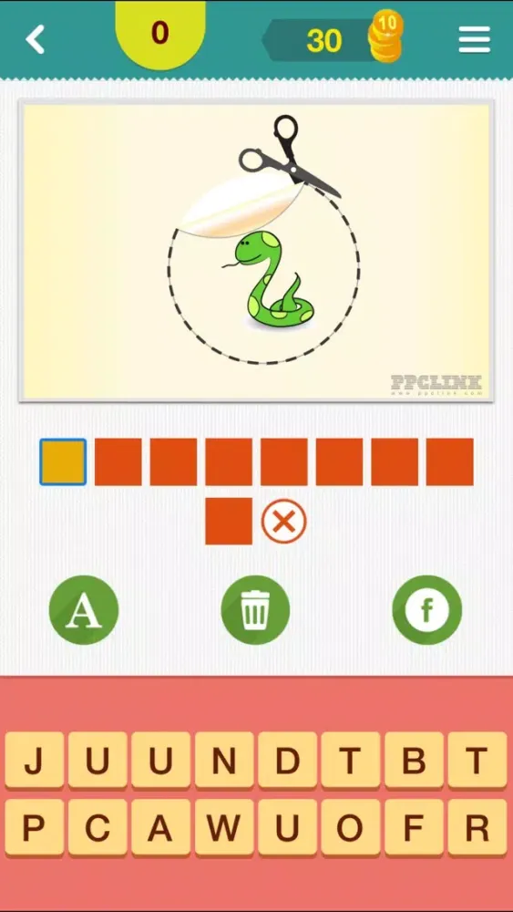 Screenshot di Word & Idiom Quiz - Word search through fun and challenging pictures