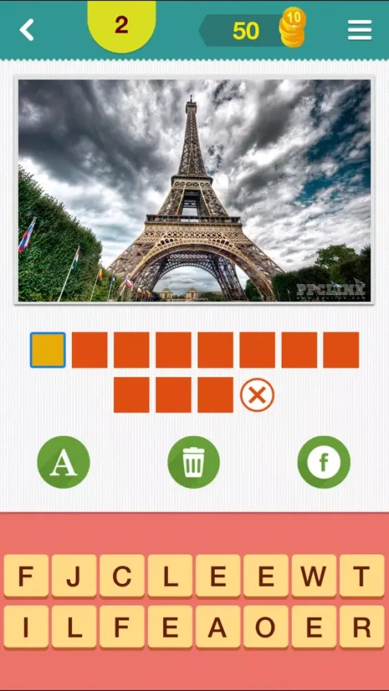 Screenshot di Word & Idiom Quiz - Word search through fun and challenging pictures