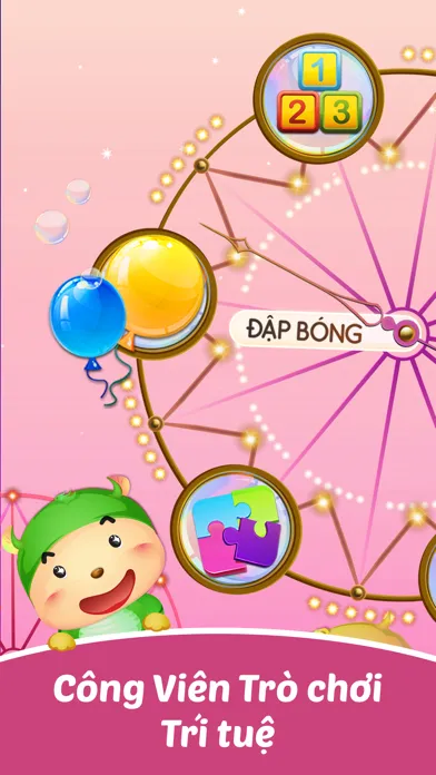 Tangkapan skrin Bảng chữ cái tiếng Anh, tiếng Việt, số đếm, ghép hình & game trí tuệ cho bé
