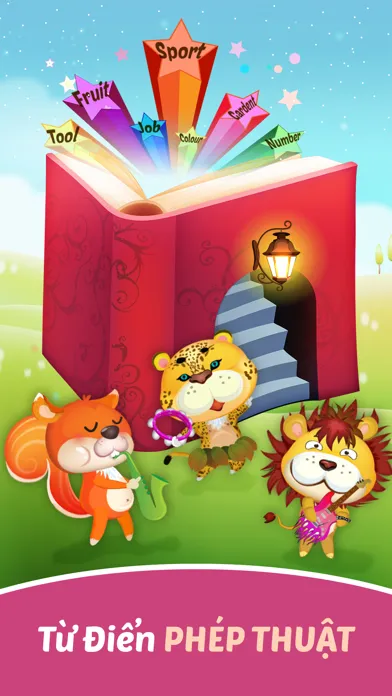 Tangkapan skrin Bảng chữ cái tiếng Anh, tiếng Việt, số đếm, ghép hình & game trí tuệ cho bé