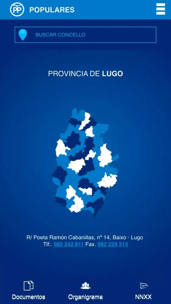 Capturas de tela do Populares Lugo App