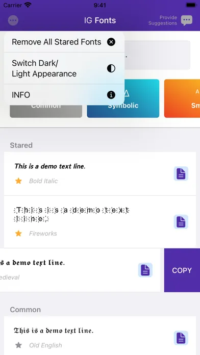 IG Fonts: Fonts for Instagram應用截圖