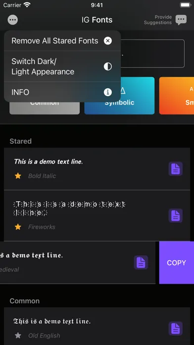 IG Fonts: Fonts for Instagram應用截圖