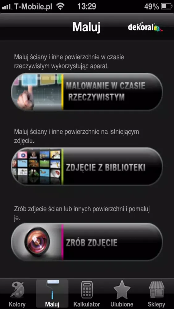 Screenshot di Dekoral iColor