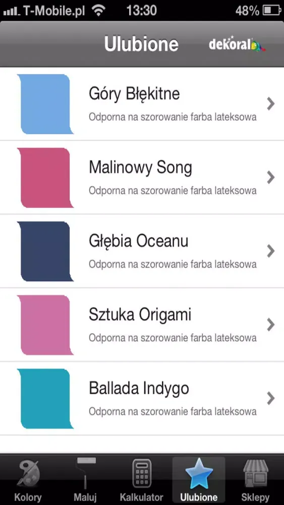 Screenshot di Dekoral iColor