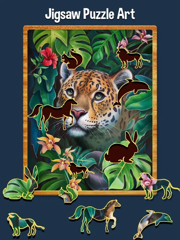 Captures d'écran de Animal Puzzle, Magic Blocks iPad 