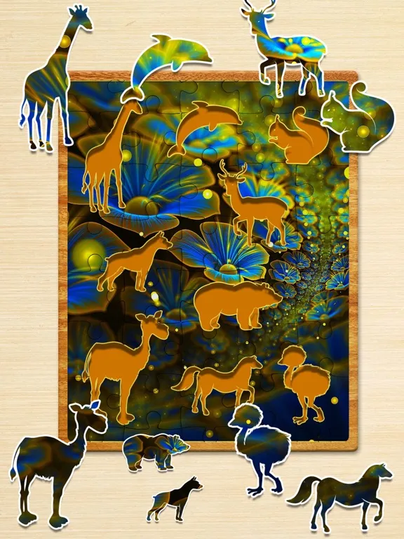 Captures d'écran de Animal Puzzle, Magic Blocks iPad 