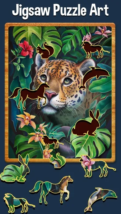 Captures d'écran de Animal Puzzle, Magic Blocks