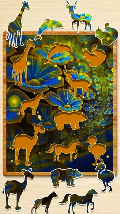 Captures d'écran de Animal Puzzle, Magic Blocks