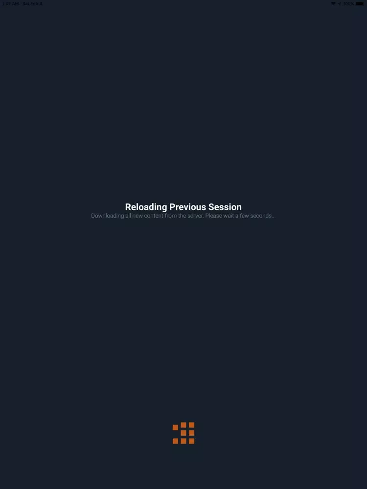 Tangkapan skrin PPLConnect iPad 
