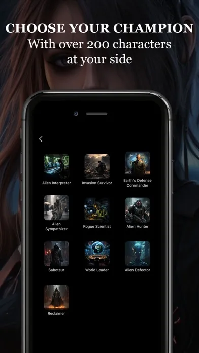 Tangkapan layar Realm Wayfarer: Text Based RPG