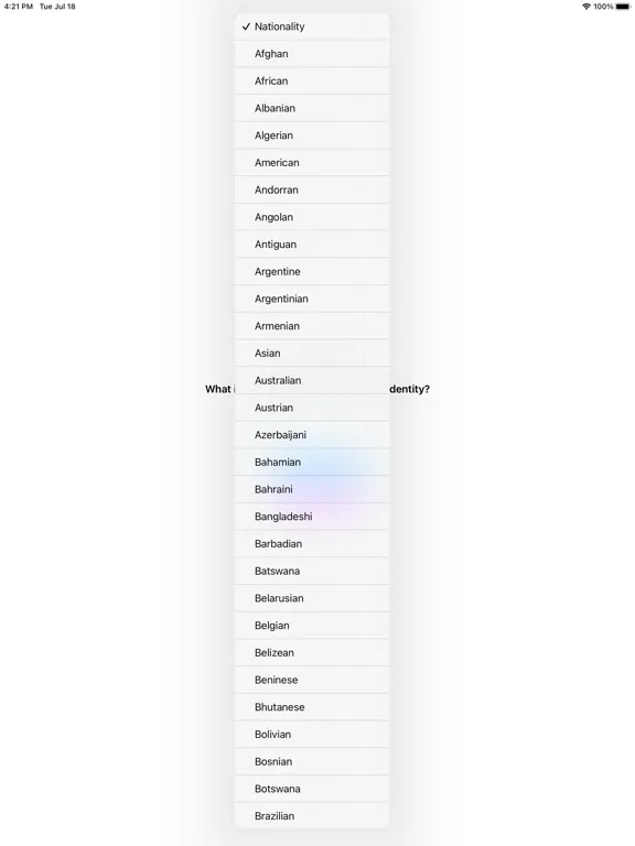 Tailored Baby Names iPad  Screenshots